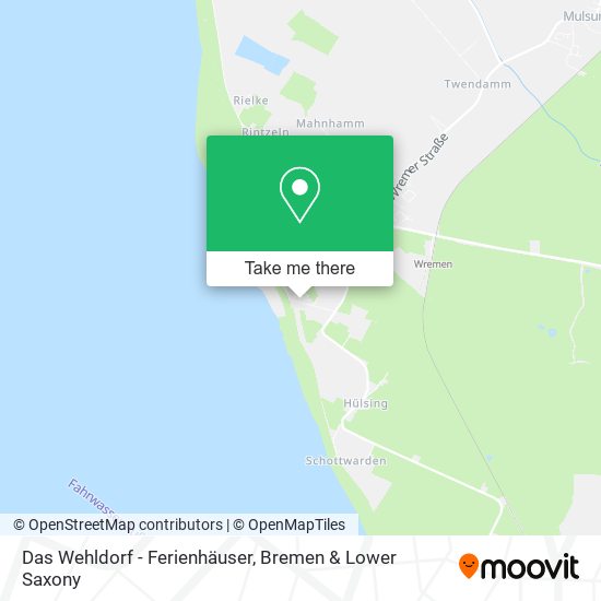 Das Wehldorf - Ferienhäuser map