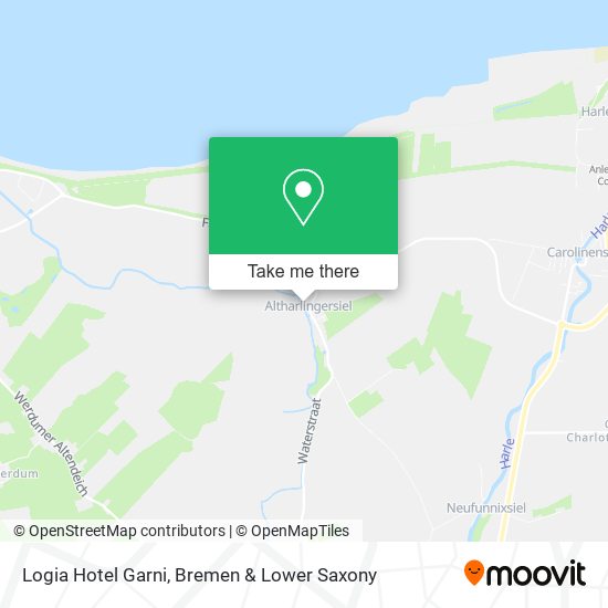 Logia Hotel Garni map