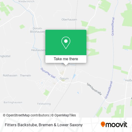 Fitters Backstube map
