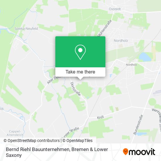 Bernd Riehl Bauunternehmen map