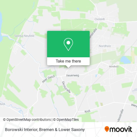 Borowski Interior map