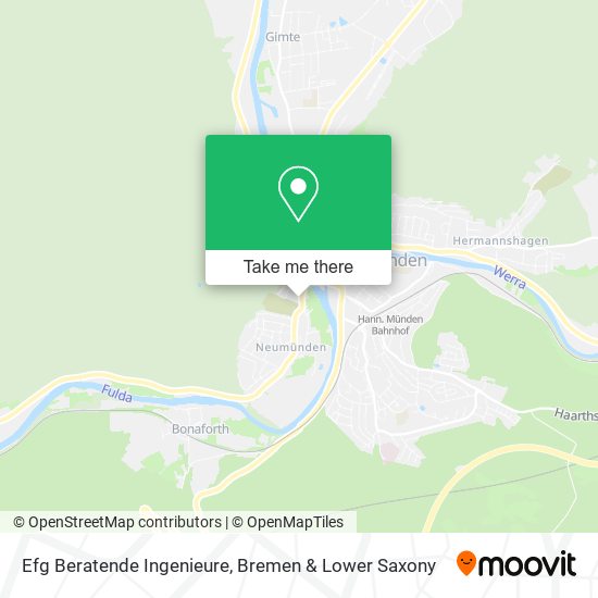 Efg Beratende Ingenieure map