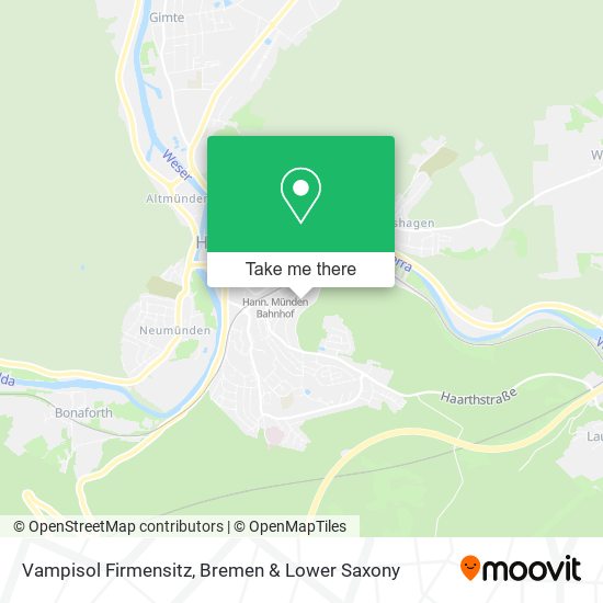 Vampisol Firmensitz map