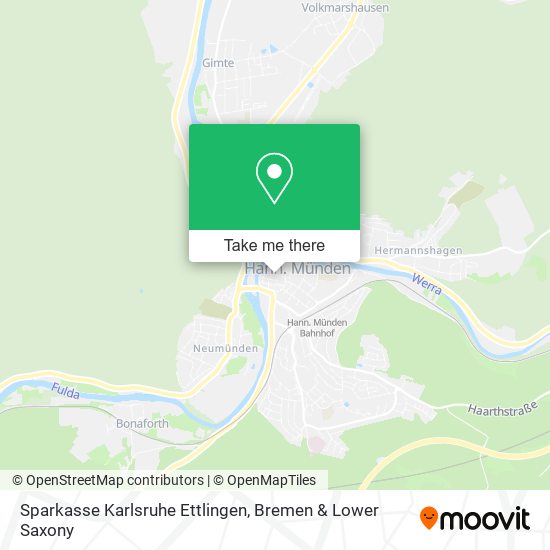 Sparkasse Karlsruhe Ettlingen map