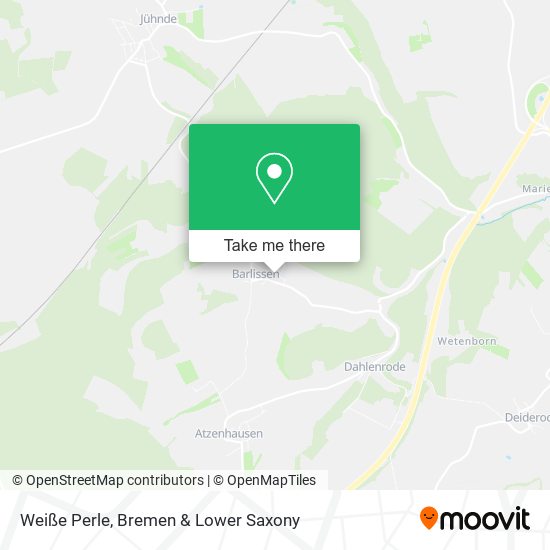 Weiße Perle map