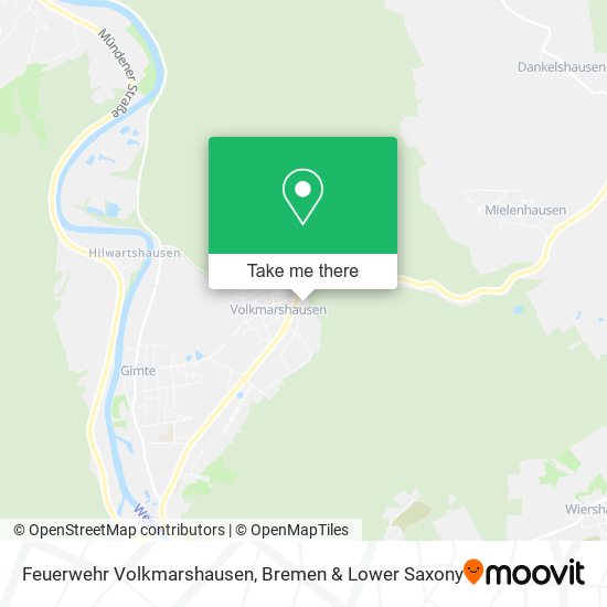 Feuerwehr Volkmarshausen map