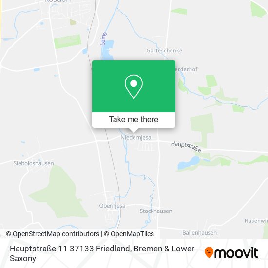 Hauptstraße 11 37133 Friedland map