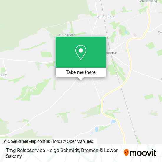 Tmg Reiseservice Helga Schmidt map