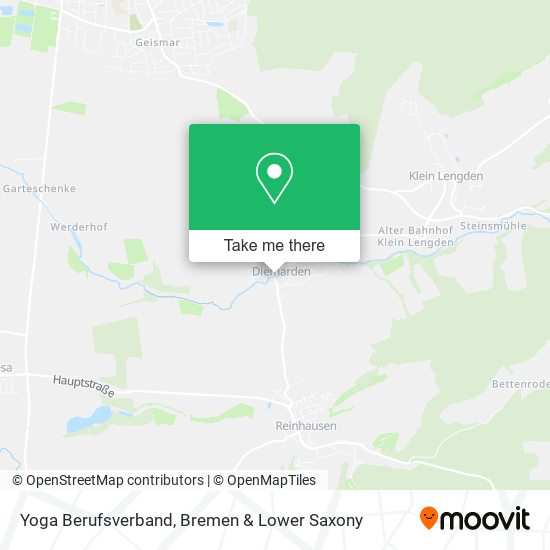Yoga Berufsverband map