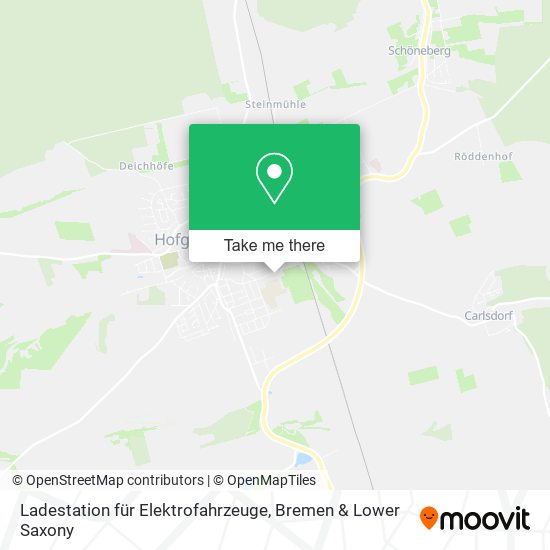 Ladestation für Elektrofahrzeuge map