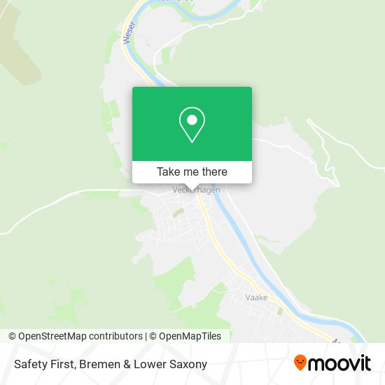 Safety First map