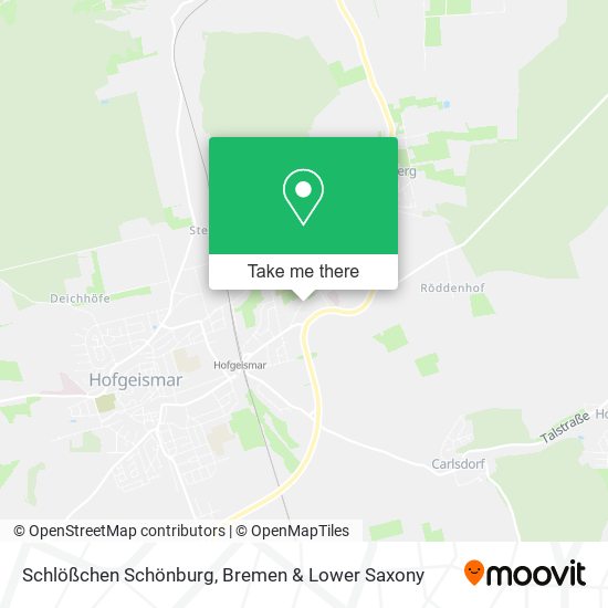 Schlößchen Schönburg map