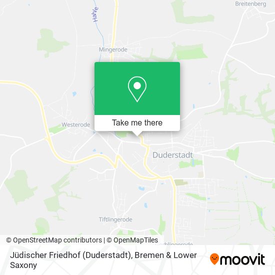 Jüdischer Friedhof (Duderstadt) map