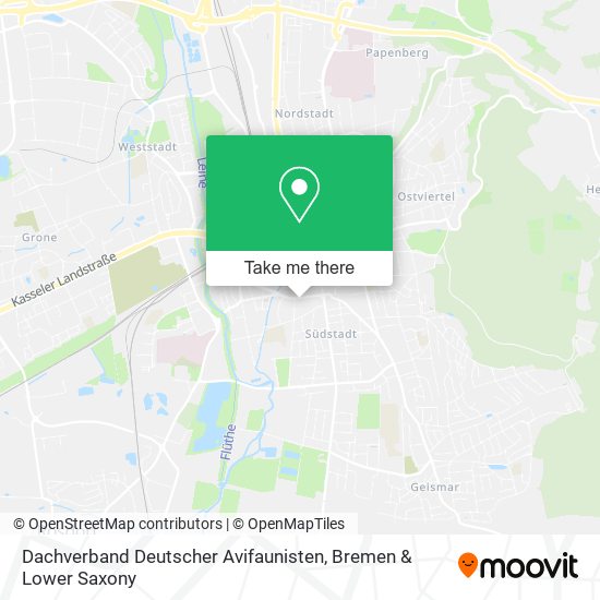 Dachverband Deutscher Avifaunisten map