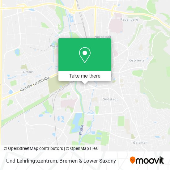 Und Lehrlingszentrum map