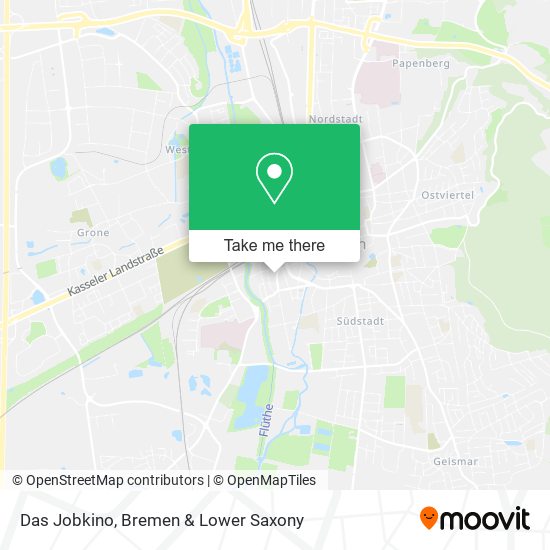 Das Jobkino map