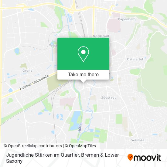 Jugendliche Stärken im Quartier map