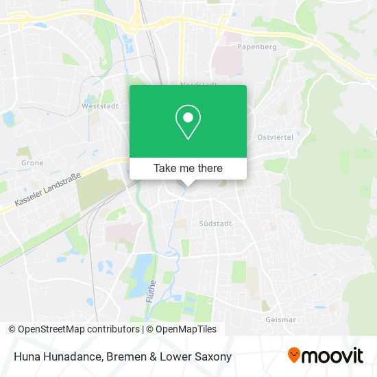 Huna Hunadance map