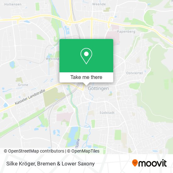 Silke Kröger map