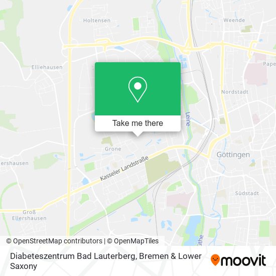 Diabeteszentrum Bad Lauterberg map