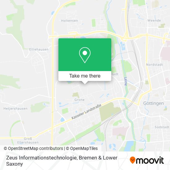 Zeus Informationstechnologie map