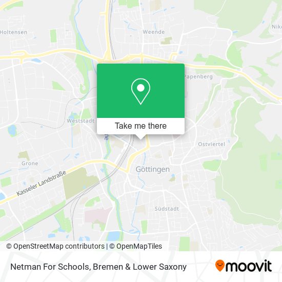 Netman For Schools map