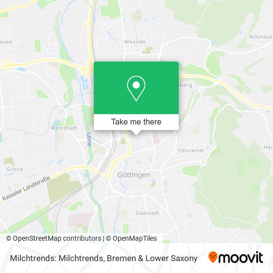 Milchtrends: Milchtrends map