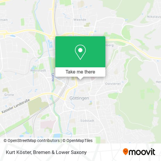 Kurt Köster map