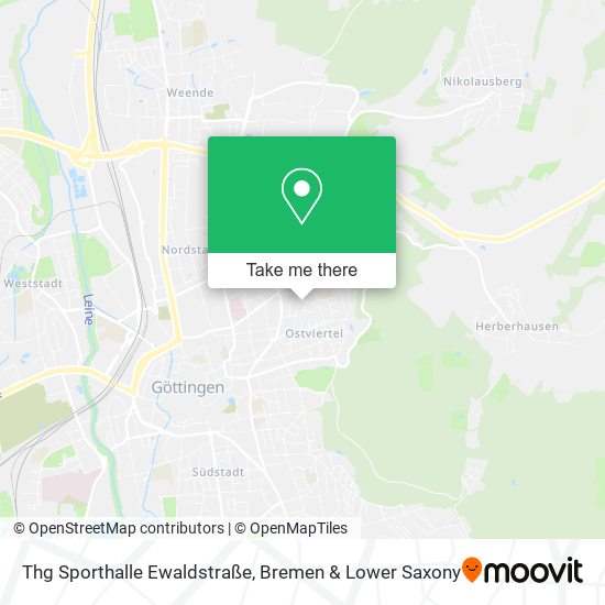 Thg Sporthalle Ewaldstraße map