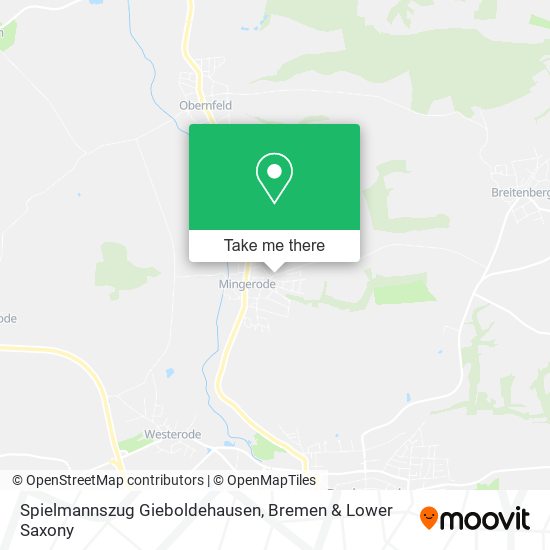 Spielmannszug Gieboldehausen map