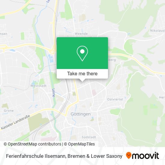 Ferienfahrschule Ilsemann map