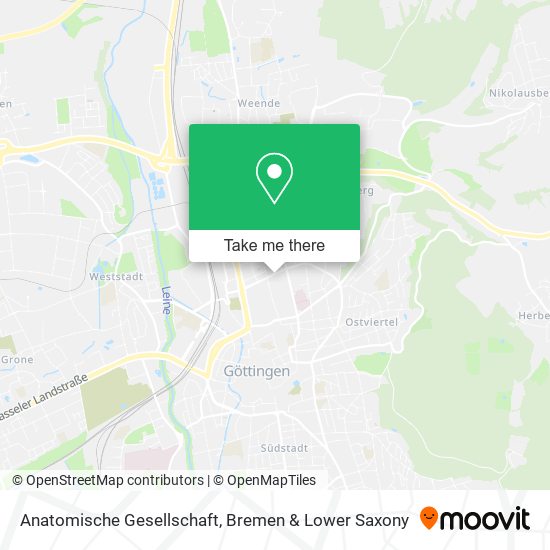Anatomische Gesellschaft map