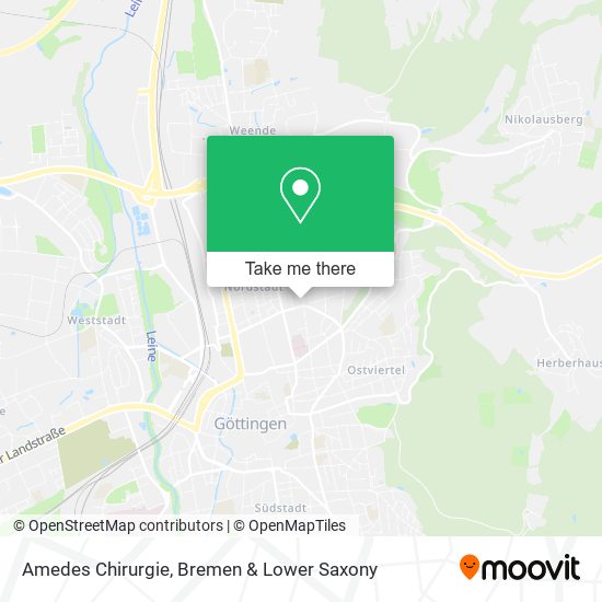 Amedes Chirurgie map