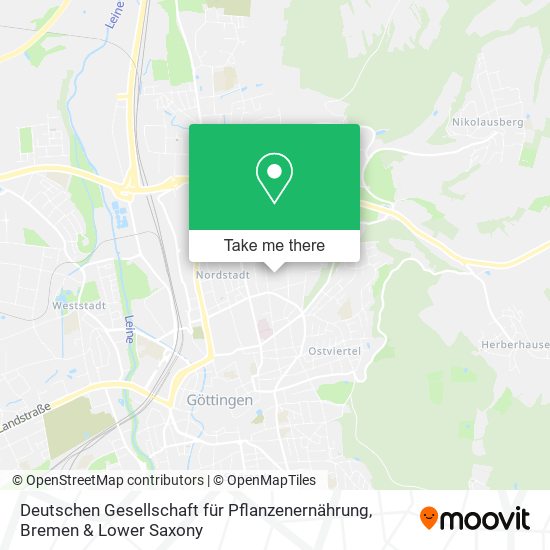 Deutschen Gesellschaft für Pflanzenernährung map