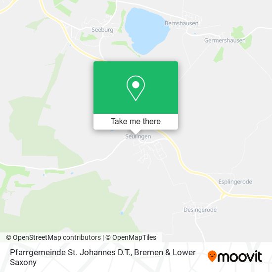 Pfarrgemeinde St. Johannes D.T. map
