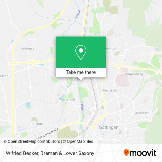 Wifried Becker map