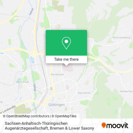 Sachsen-Anhaltisch-Thüringischen Augenärztegesellschaft map