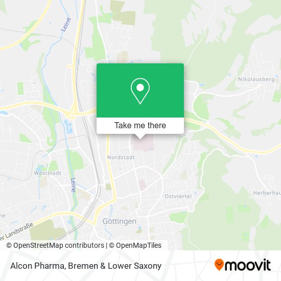 Alcon Pharma map