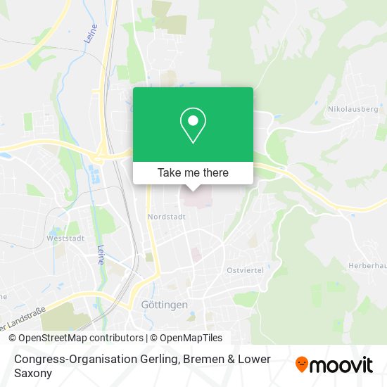Congress-Organisation Gerling map