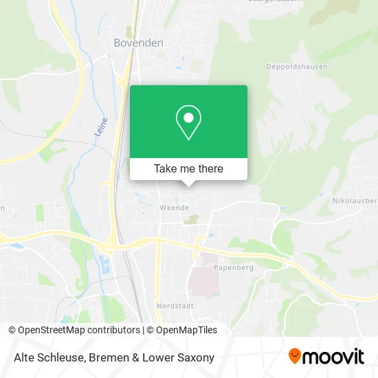 Alte Schleuse map