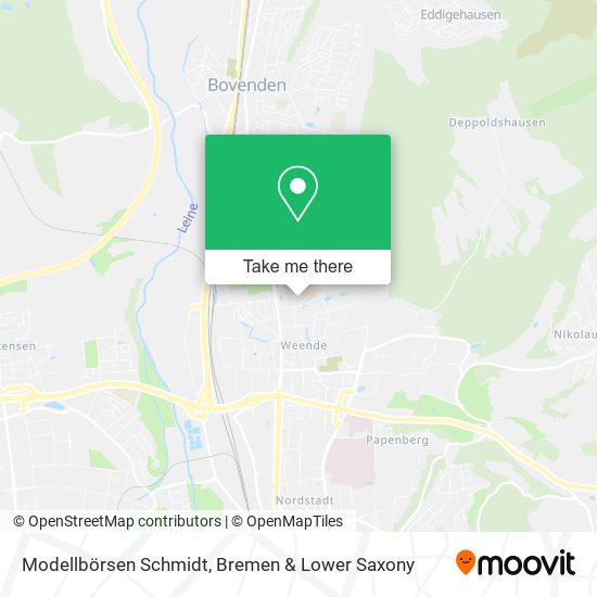 Modellbörsen Schmidt map