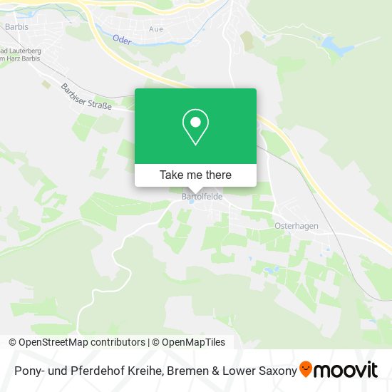 Pony- und Pferdehof Kreihe map