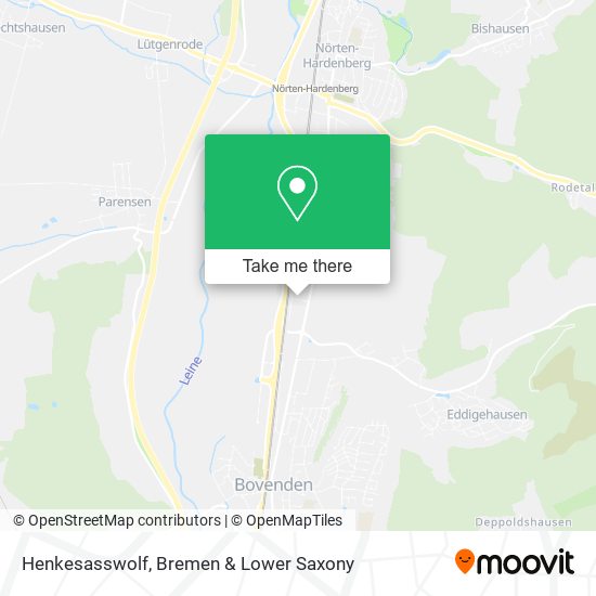 Henkesasswolf map
