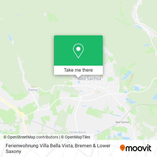 Ferienwohnung Villa Bella Vista map