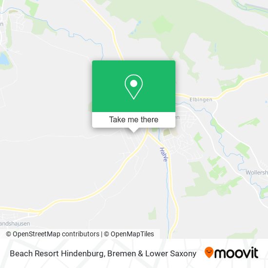 Beach Resort Hindenburg map