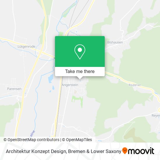 Architektur Konzept Design map