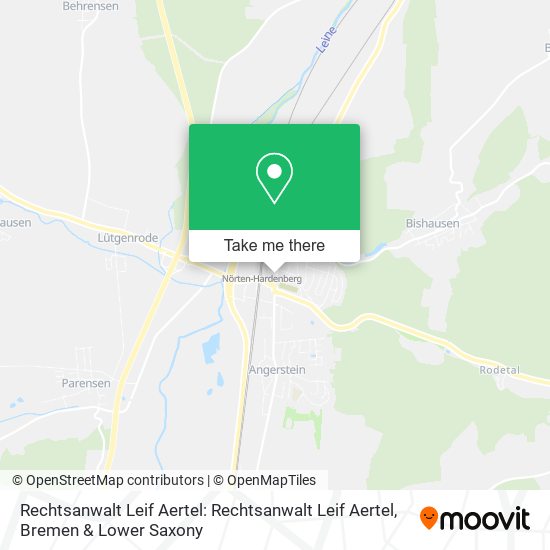 Rechtsanwalt Leif Aertel: Rechtsanwalt Leif Aertel map