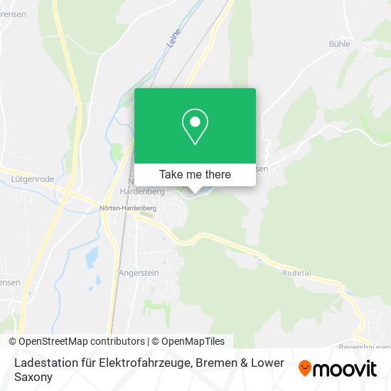 Ladestation für Elektrofahrzeuge map