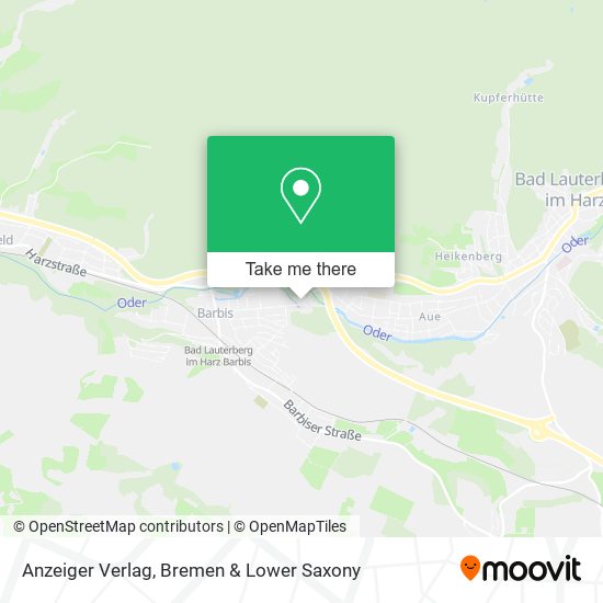 Anzeiger Verlag map