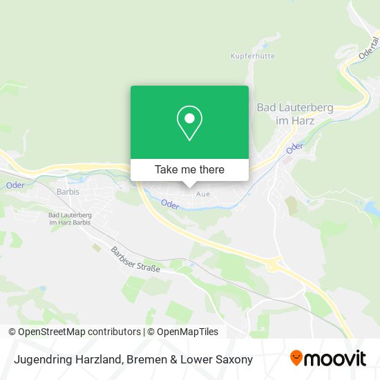 Jugendring Harzland map